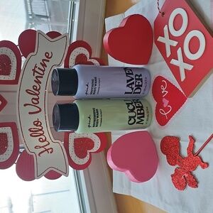 PINK Victoria's Secret Lavender and Cucumber Body Wash Set
